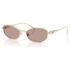 Lentes de sol con forma de almohada, Sk7042, rosa Lentes de sol con forma de almohada, Sk7042, rosa