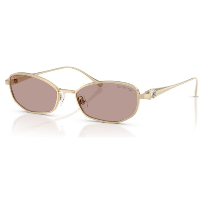 Lentes de sol con forma de almohada, Sk7042, rosa Lentes de sol con forma de almohada, Sk7042, rosa