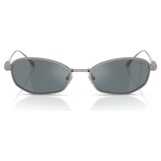 Lentes de sol con forma de almohada, Sk7042, tono plateado Lentes de sol con forma de almohada, Sk7042, tono plateado