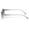 Lentes de sol con forma de almohada, Sk7042, tono plateado Lentes de sol con forma de almohada, Sk7042, tono plateado