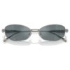 Lentes de sol con forma de almohada, Sk7042, tono plateado Lentes de sol con forma de almohada, Sk7042, tono plateado