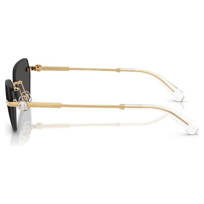 Lentes de sol con forma de almohadilla, Sk7038, tono dorado Lentes de sol con forma de almohadilla, Sk7038, tono dorado