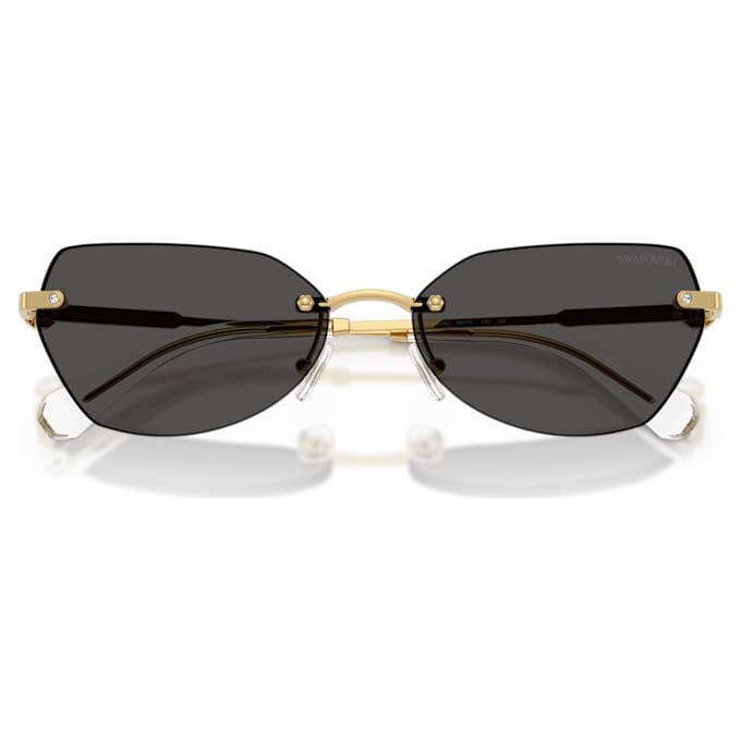 Lentes de sol con forma de almohadilla, Sk7038, tono dorado Lentes de sol con forma de almohadilla, Sk7038, tono dorado