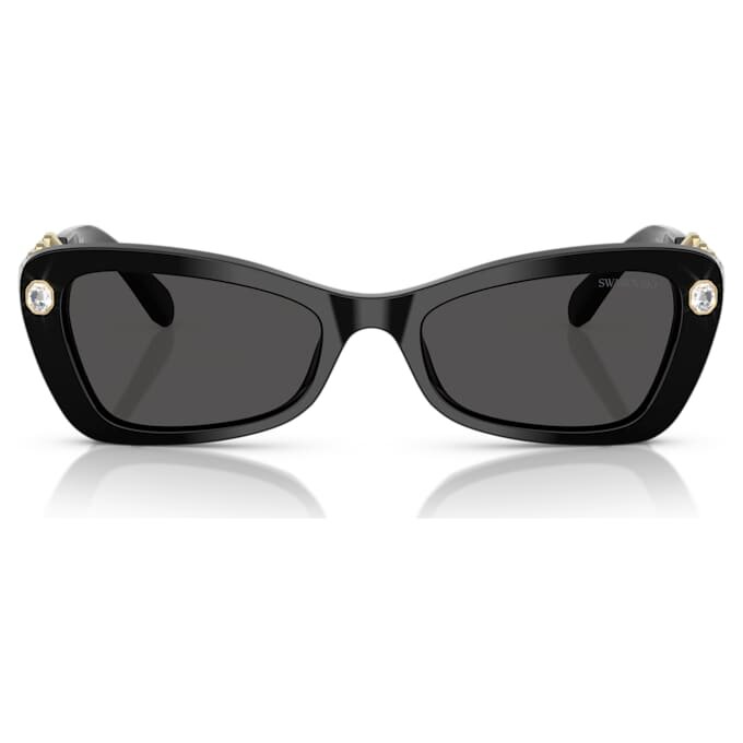 Lentes de sol con forma de mariposa, Sk6033, negro Lentes de sol con forma de mariposa, Sk6033, negro
