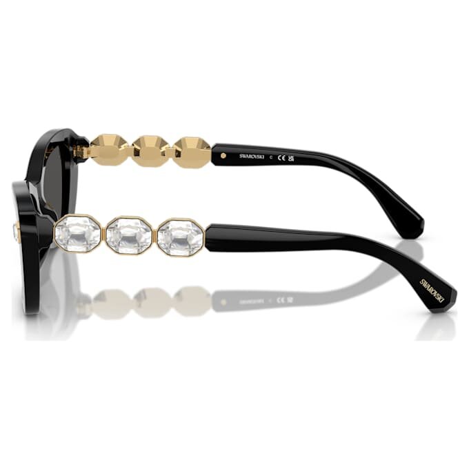 Lentes de sol con forma de mariposa, Sk6033, negro Lentes de sol con forma de mariposa, Sk6033, negro