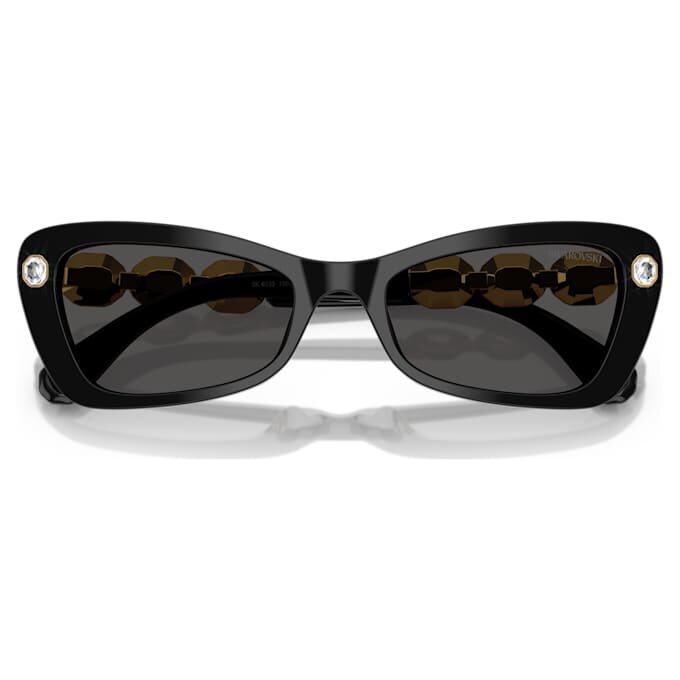 Lentes de sol con forma de mariposa, Sk6033, negro Lentes de sol con forma de mariposa, Sk6033, negro