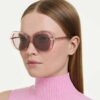 Lentes de sol con forma de mariposa, Sk6059, rosa Lentes de sol con forma de mariposa, Sk6059, rosa
