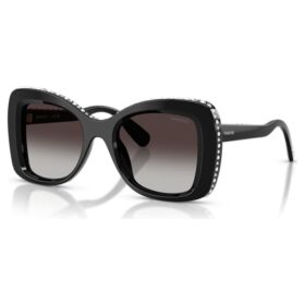 Lentes de sol con forma de mariposa, Sk6062U, negros Lentes de sol con forma de mariposa, Sk6062U, negros