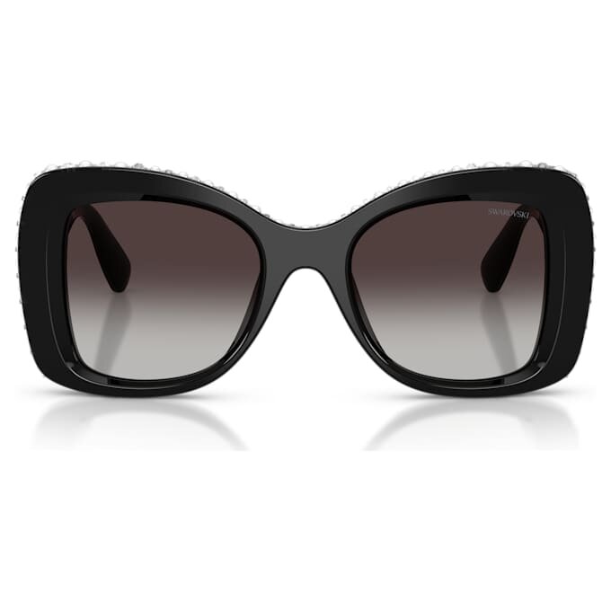 Lentes de sol con forma de mariposa, Sk6062U, negros Lentes de sol con forma de mariposa, Sk6062U, negros