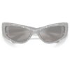 Lentes de sol con forma de máscara, Sk6027, tono plateado Lentes de sol con forma de máscara, Sk6027, tono plateado
