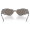 Lentes de sol con forma de máscara, Sk6027, tono plateado Lentes de sol con forma de máscara, Sk6027, tono plateado