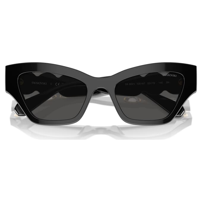 Lentes de sol con forma de ojo de gato, negros Lentes de sol con forma de ojo de gato, negros