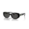Lentes de sol con forma de ojo de gato, Sk6002, negro Lentes de sol con forma de ojo de gato, Sk6002, negro