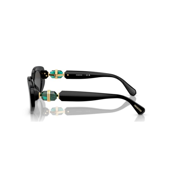 Lentes de sol con forma de ojo de gato, Sk6002, negro Lentes de sol con forma de ojo de gato, Sk6002, negro