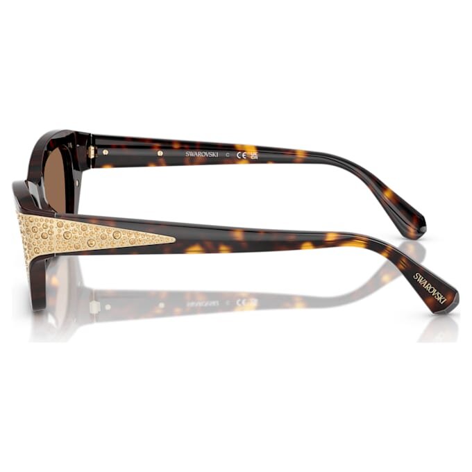 Lentes de sol con forma de ojo de gato, Sk6029, marrón Lentes de sol con forma de ojo de gato, Sk6029, marrón