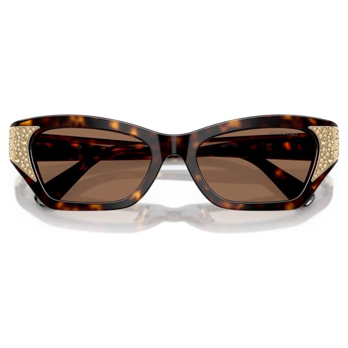 Lentes de sol con forma de ojo de gato, Sk6029, marrón Lentes de sol con forma de ojo de gato, Sk6029, marrón