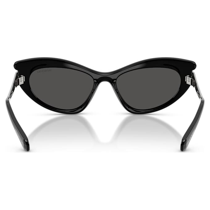 Lentes de sol con forma de ojo de gato, Sk6038, negro Lentes de sol con forma de ojo de gato, Sk6038, negro