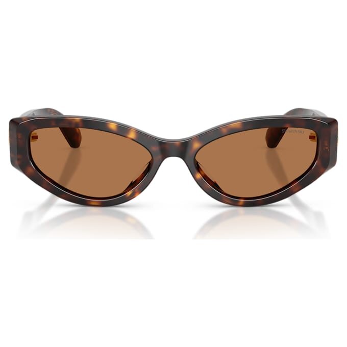 Lentes de sol con forma de ojo de gato, Sk6045, marrón Lentes de sol con forma de ojo de gato, Sk6045, marrón
