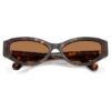 Lentes de sol con forma de ojo de gato, Sk6045, marrón Lentes de sol con forma de ojo de gato, Sk6045, marrón