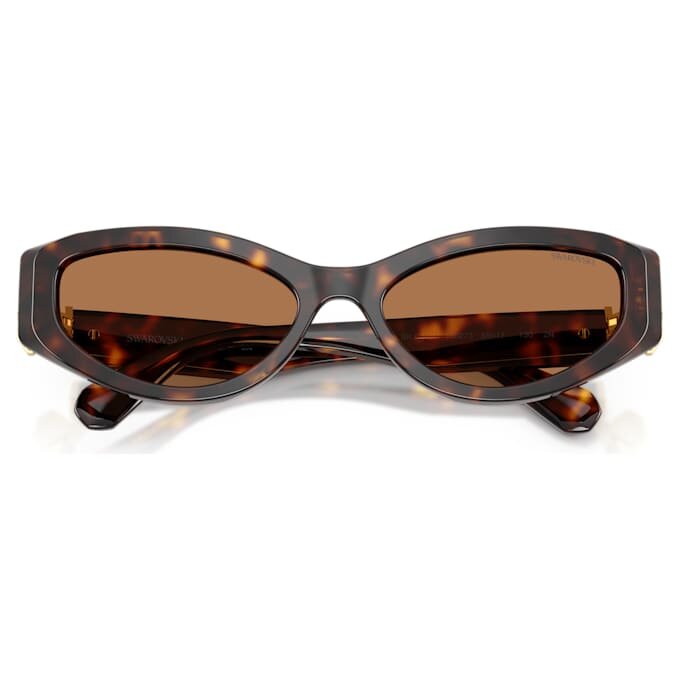 Lentes de sol con forma de ojo de gato, Sk6045, marrón Lentes de sol con forma de ojo de gato, Sk6045, marrón