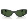 Lentes de sol con forma de ojo de gato, Sk6045, verde Lentes de sol con forma de ojo de gato, Sk6045, verde