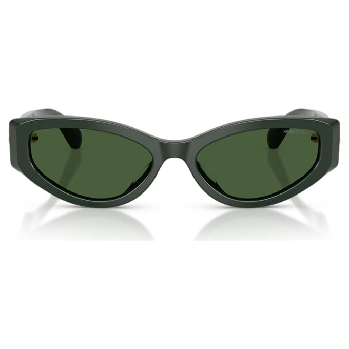 Lentes de sol con forma de ojo de gato, Sk6045, verde Lentes de sol con forma de ojo de gato, Sk6045, verde