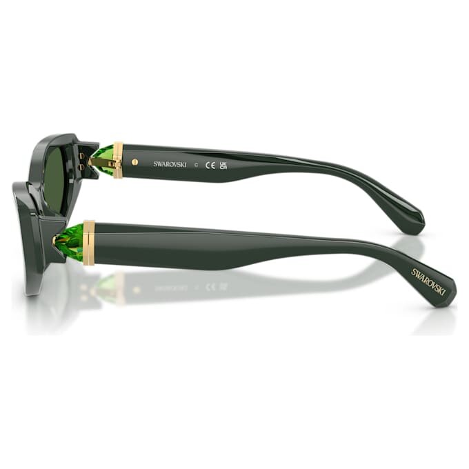 Lentes de sol con forma de ojo de gato, Sk6045, verde Lentes de sol con forma de ojo de gato, Sk6045, verde