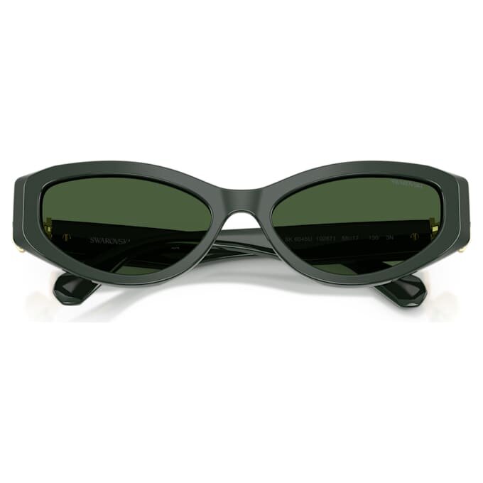 Lentes de sol con forma de ojo de gato, Sk6045, verde Lentes de sol con forma de ojo de gato, Sk6045, verde