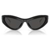 Lentes de sol con forma de ojo de gato, SK6046, negro Lentes de sol con forma de ojo de gato, SK6046, negro