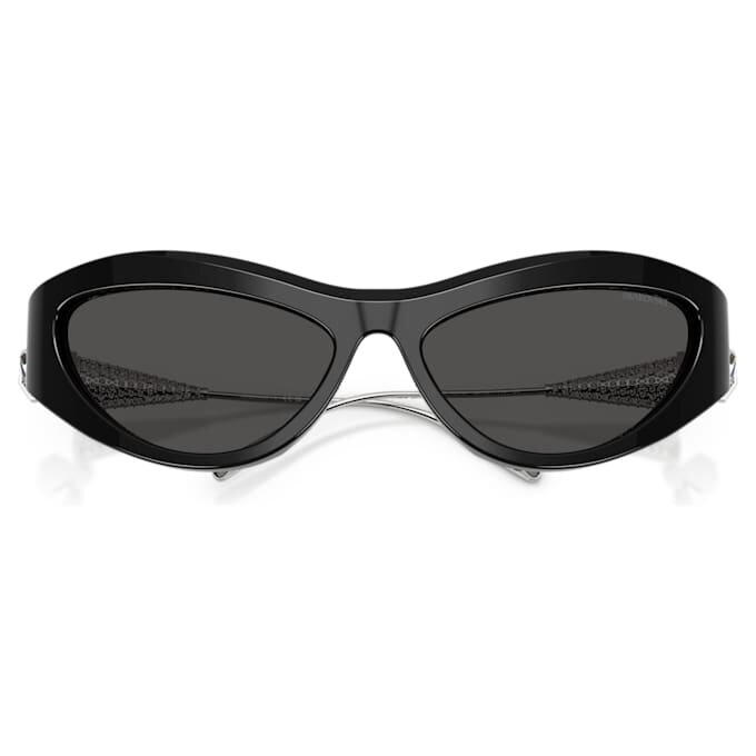 Lentes de sol con forma de ojo de gato, SK6046, negro Lentes de sol con forma de ojo de gato, SK6046, negro