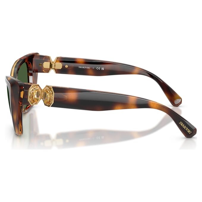 Lentes de sol con forma de ojo de gato, Sk6047, marrón claro Lentes de sol con forma de ojo de gato, Sk6047, marrón claro