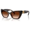 Lentes de sol con forma de ojo de gato, Sk6047, marrón oscuro Lentes de sol con forma de ojo de gato, Sk6047, marrón oscuro