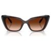Lentes de sol con forma de ojo de gato, Sk6047, marrón oscuro Lentes de sol con forma de ojo de gato, Sk6047, marrón oscuro
