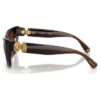 Lentes de sol con forma de ojo de gato, Sk6047, marrón oscuro Lentes de sol con forma de ojo de gato, Sk6047, marrón oscuro