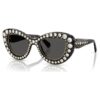 Lentes de sol con forma de ojo de gato, Sk6060, tono plateado Lentes de sol con forma de ojo de gato, Sk6060, tono plateado
