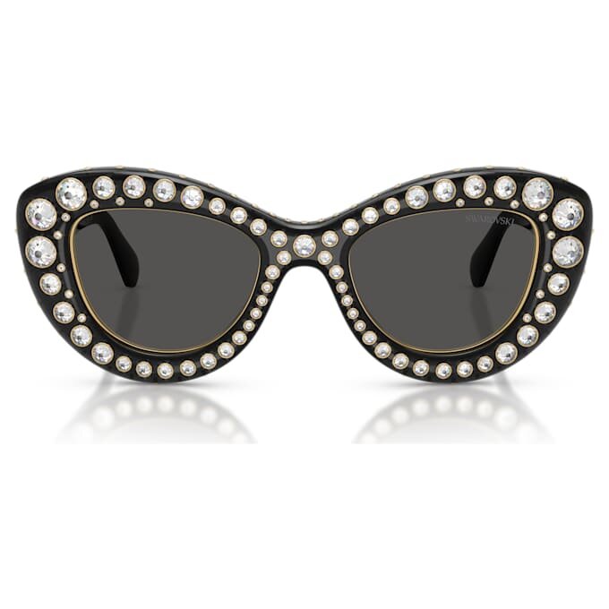 Lentes de sol con forma de ojo de gato, Sk6060, tono plateado Lentes de sol con forma de ojo de gato, Sk6060, tono plateado