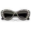 Lentes de sol con forma de ojo de gato, Sk6060, tono plateado Lentes de sol con forma de ojo de gato, Sk6060, tono plateado