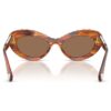 Lentes de sol con forma de ojo de gato, Sk6061U, marrón Lentes de sol con forma de ojo de gato, Sk6061U, marrón