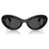 Lentes de sol con forma de ojo de gato, Sk6061U, negro Lentes de sol con forma de ojo de gato, Sk6061U, negro