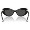 Lentes de sol con forma de ojo de gato, Sk6061U, negro Lentes de sol con forma de ojo de gato, Sk6061U, negro
