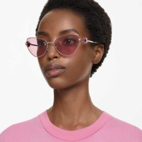 Lentes de sol con forma de ojo de gato, Sk7003, rosa