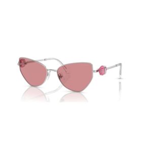 Lentes de sol con forma de ojo de gato, Sk7003, rosa