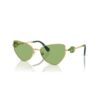 Lentes de sol con forma de ojo de gato, Sk7003, verdes Lentes de sol con forma de ojo de gato, Sk7003, verdes