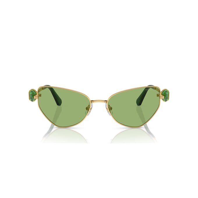 Lentes de sol con forma de ojo de gato, Sk7003, verdes Lentes de sol con forma de ojo de gato, Sk7003, verdes