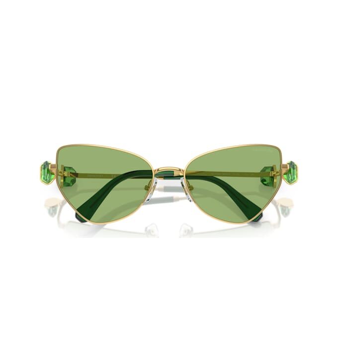 Lentes de sol con forma de ojo de gato, Sk7003, verdes Lentes de sol con forma de ojo de gato, Sk7003, verdes