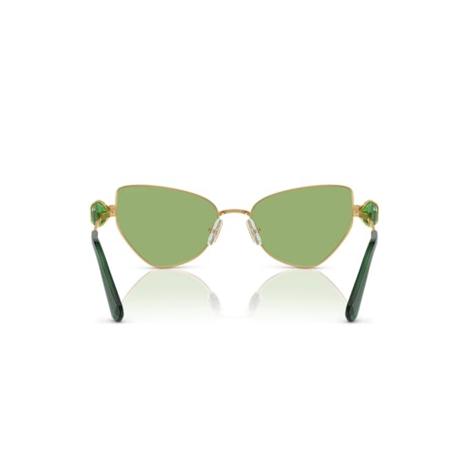 Lentes de sol con forma de ojo de gato, Sk7003, verdes Lentes de sol con forma de ojo de gato, Sk7003, verdes
