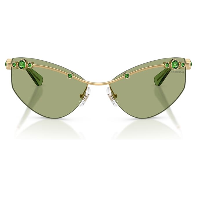 Lentes de sol con forma de ojo de gato, Sk7039, tono dorado Lentes de sol con forma de ojo de gato, Sk7039, tono dorado