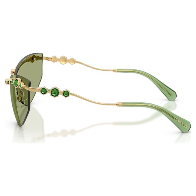 Lentes de sol con forma de ojo de gato, Sk7039, tono dorado Lentes de sol con forma de ojo de gato, Sk7039, tono dorado