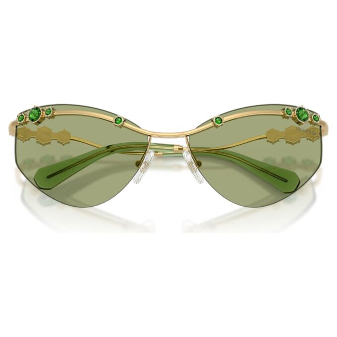 Lentes de sol con forma de ojo de gato, Sk7039, tono dorado Lentes de sol con forma de ojo de gato, Sk7039, tono dorado