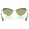 Lentes de sol con forma de ojo de gato, Sk7039, tono dorado Lentes de sol con forma de ojo de gato, Sk7039, tono dorado